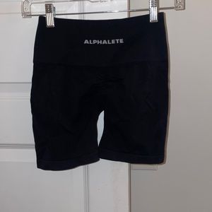NWOT alphalete amplify shorts